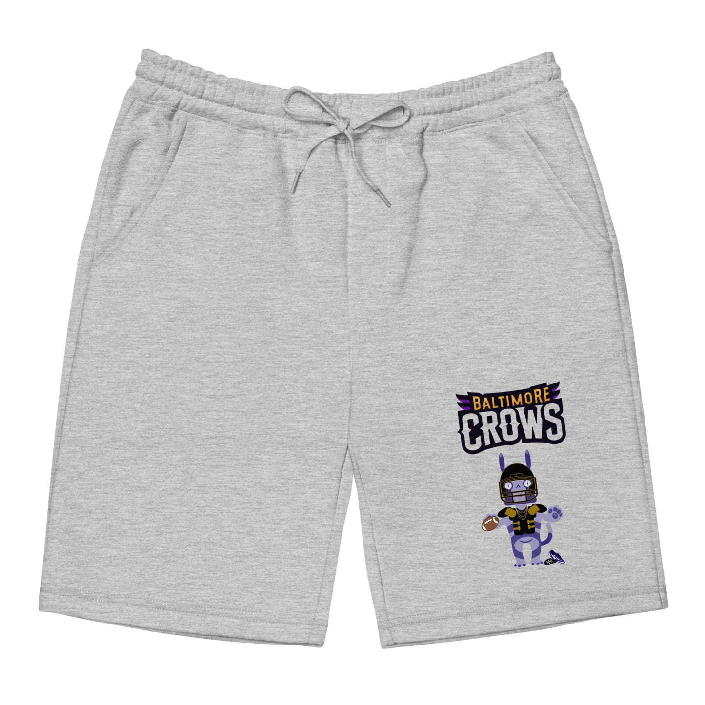 Baltimore Crow F Men's fleece shorts