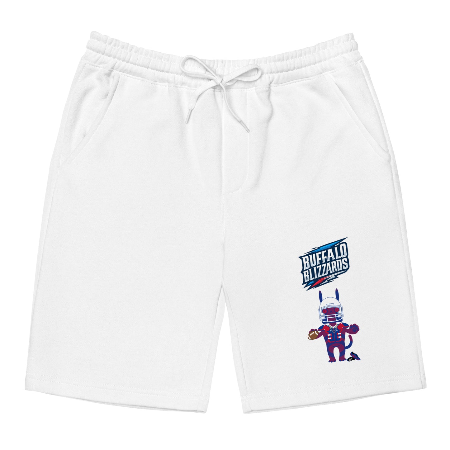 Buffalo Blizzards F Men's fleece shorts