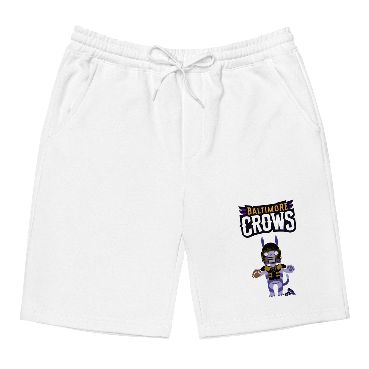 Baltimore Crow F Men's fleece shorts