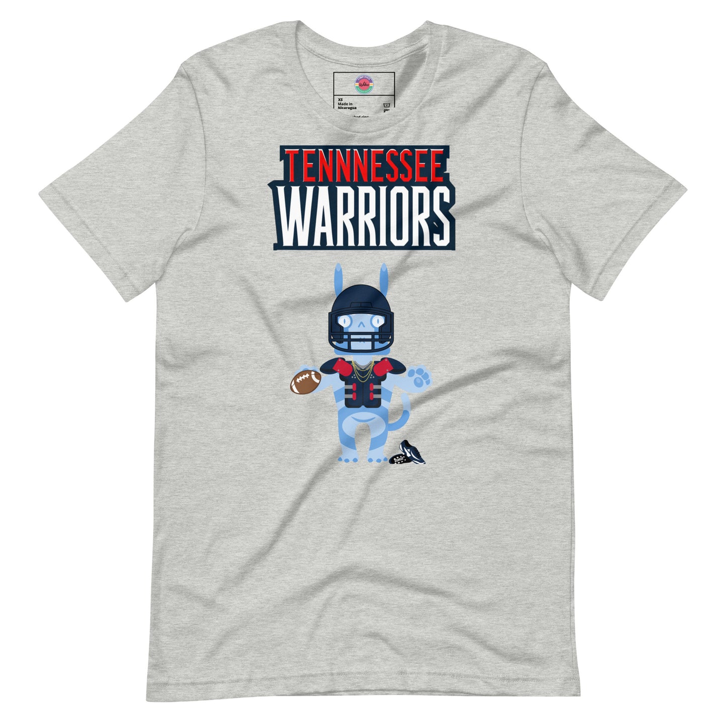 Tennessee Warriors F Unisex t-shirt