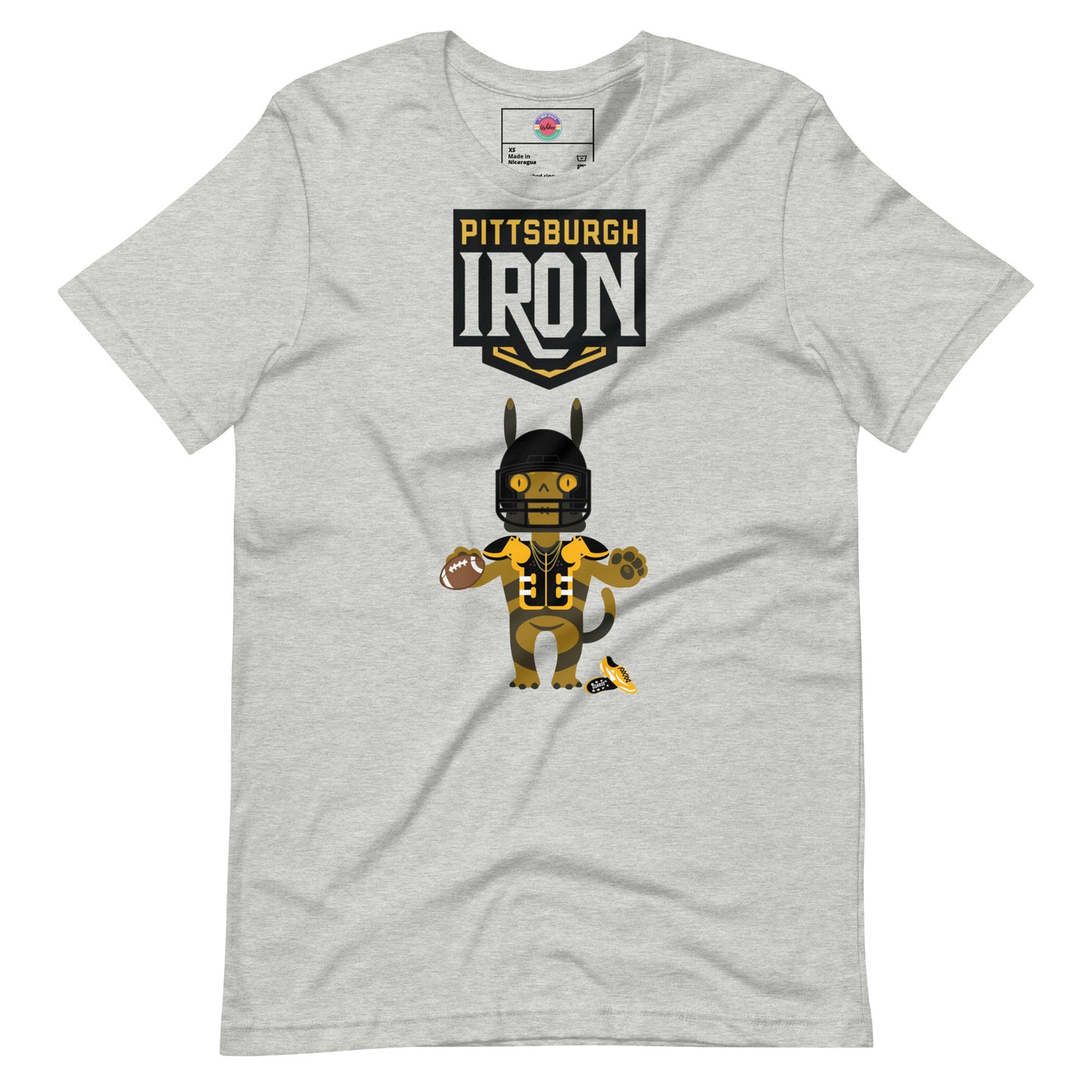 Pittsburgh Iron F Unisex t-shirt