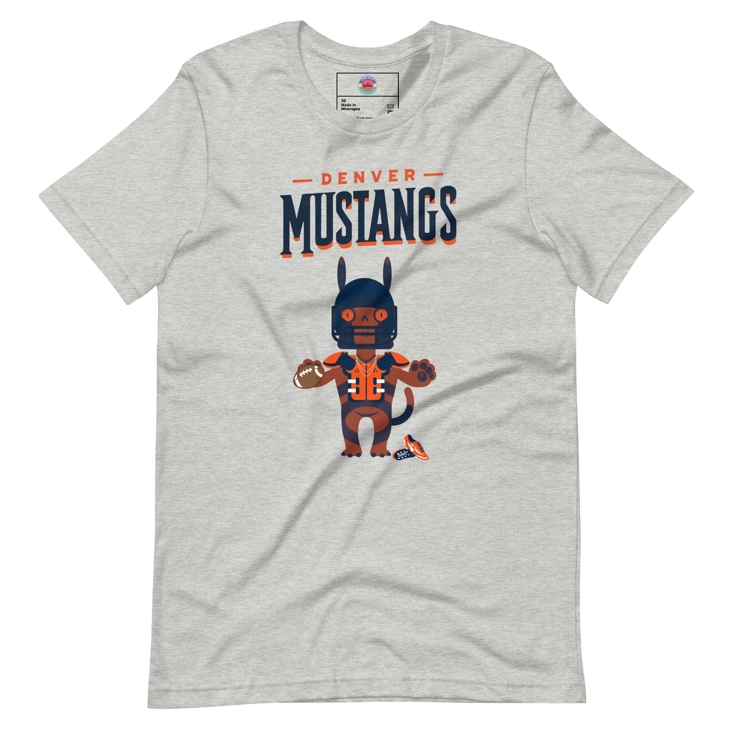 Denver Mustangs F Unisex t-shirt