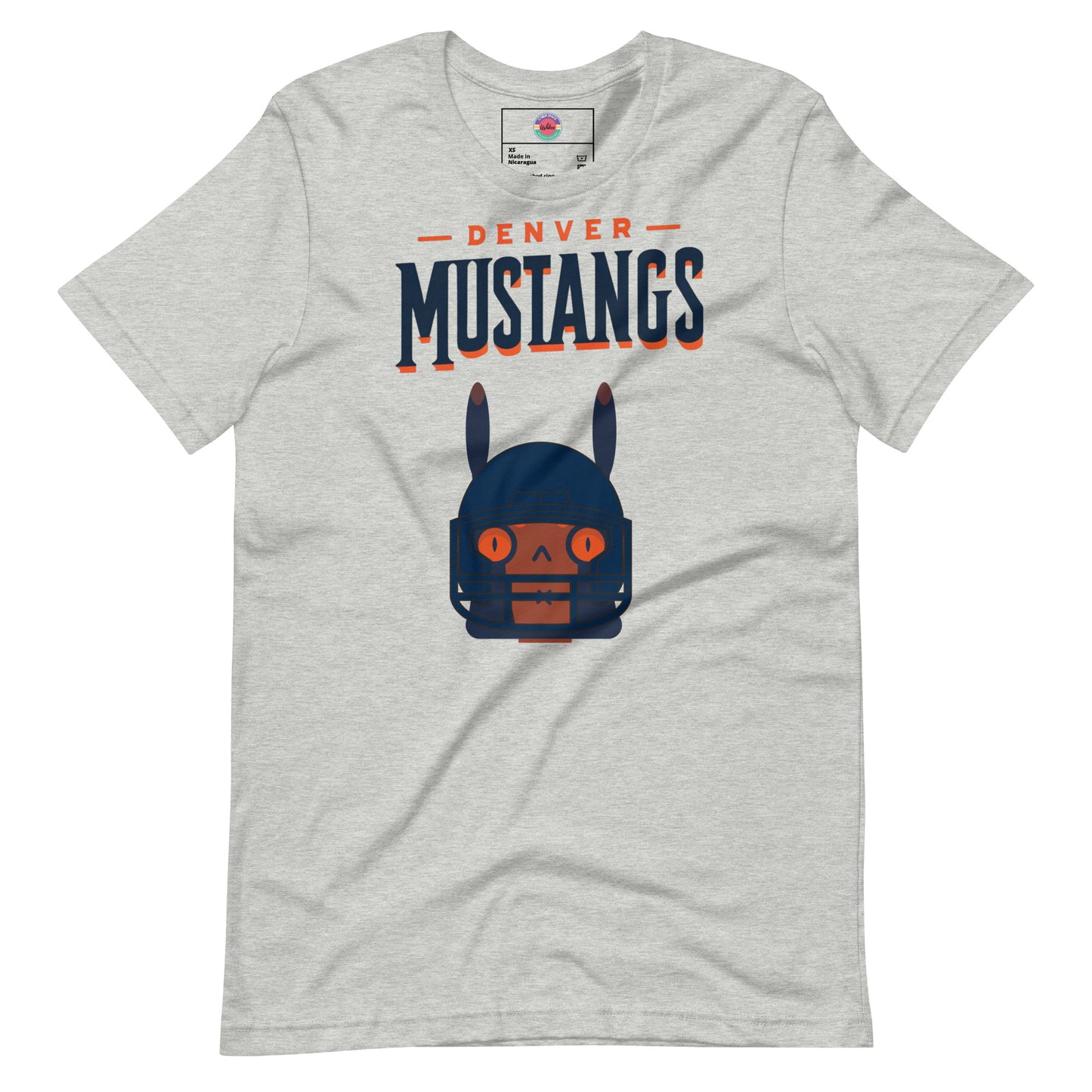 Denver Mustangs H Unisex t-shirt