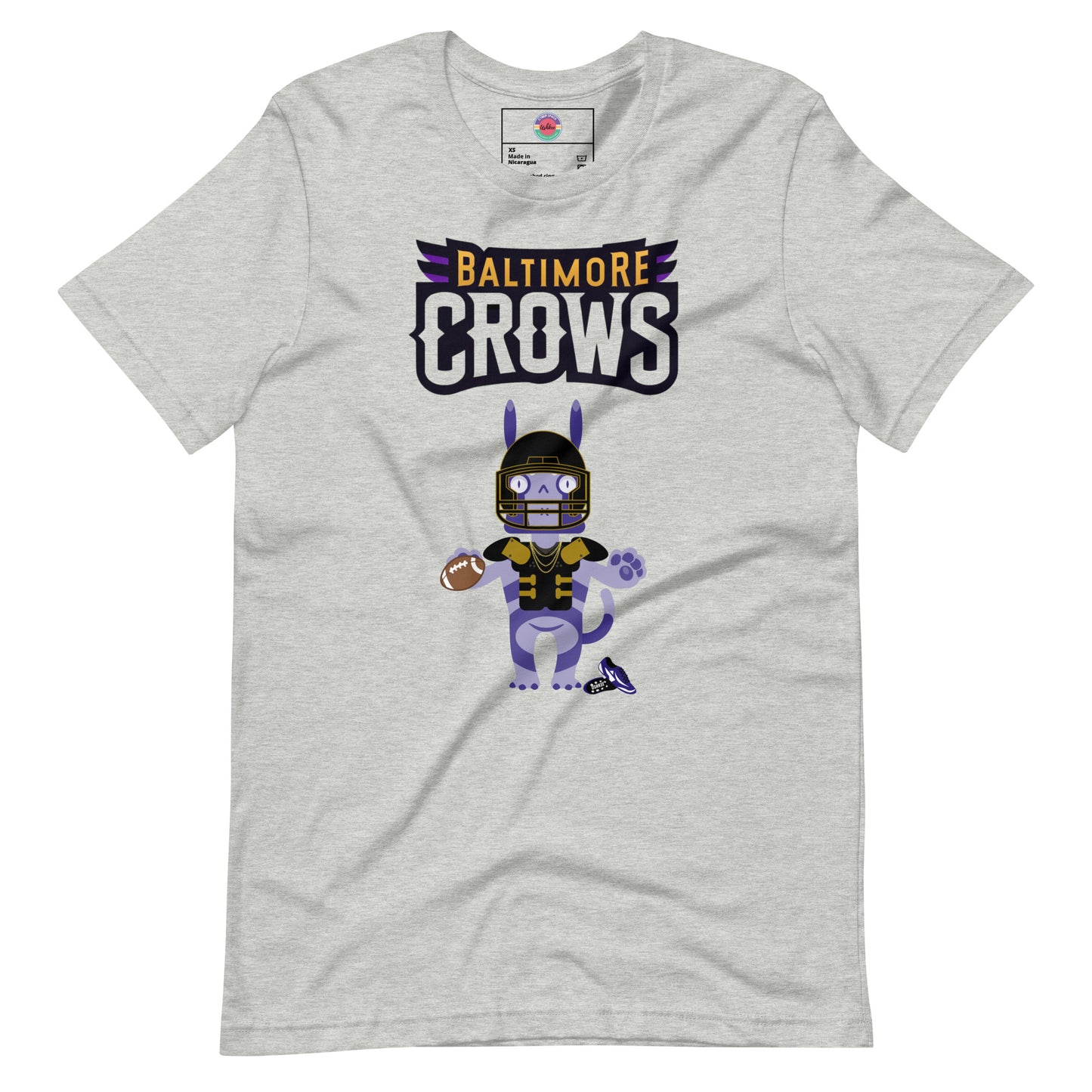 Baltimore Crow F Unisex t-shirt