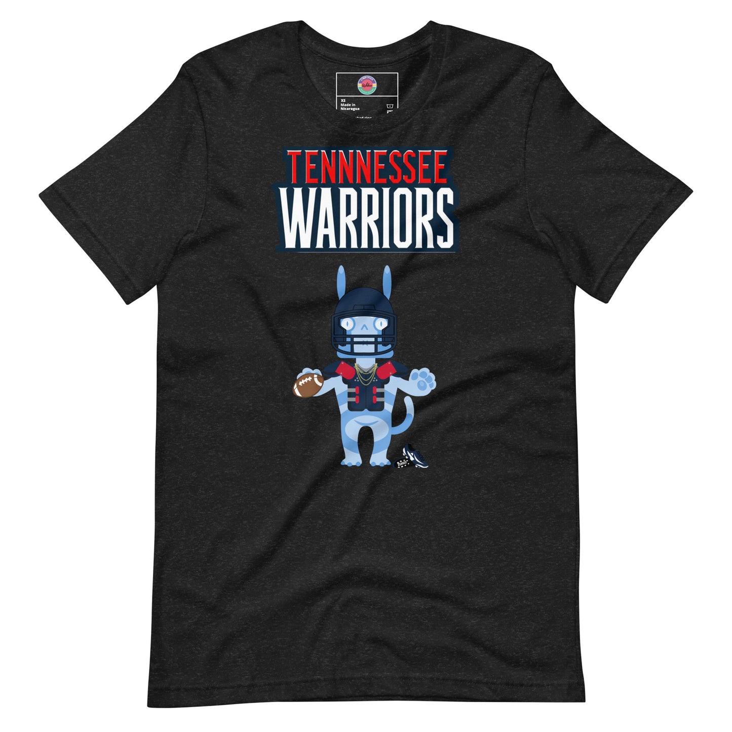 Tennessee Warriors F Unisex t-shirt