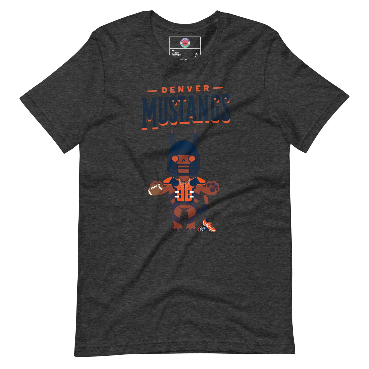 Denver Mustangs F Unisex t-shirt