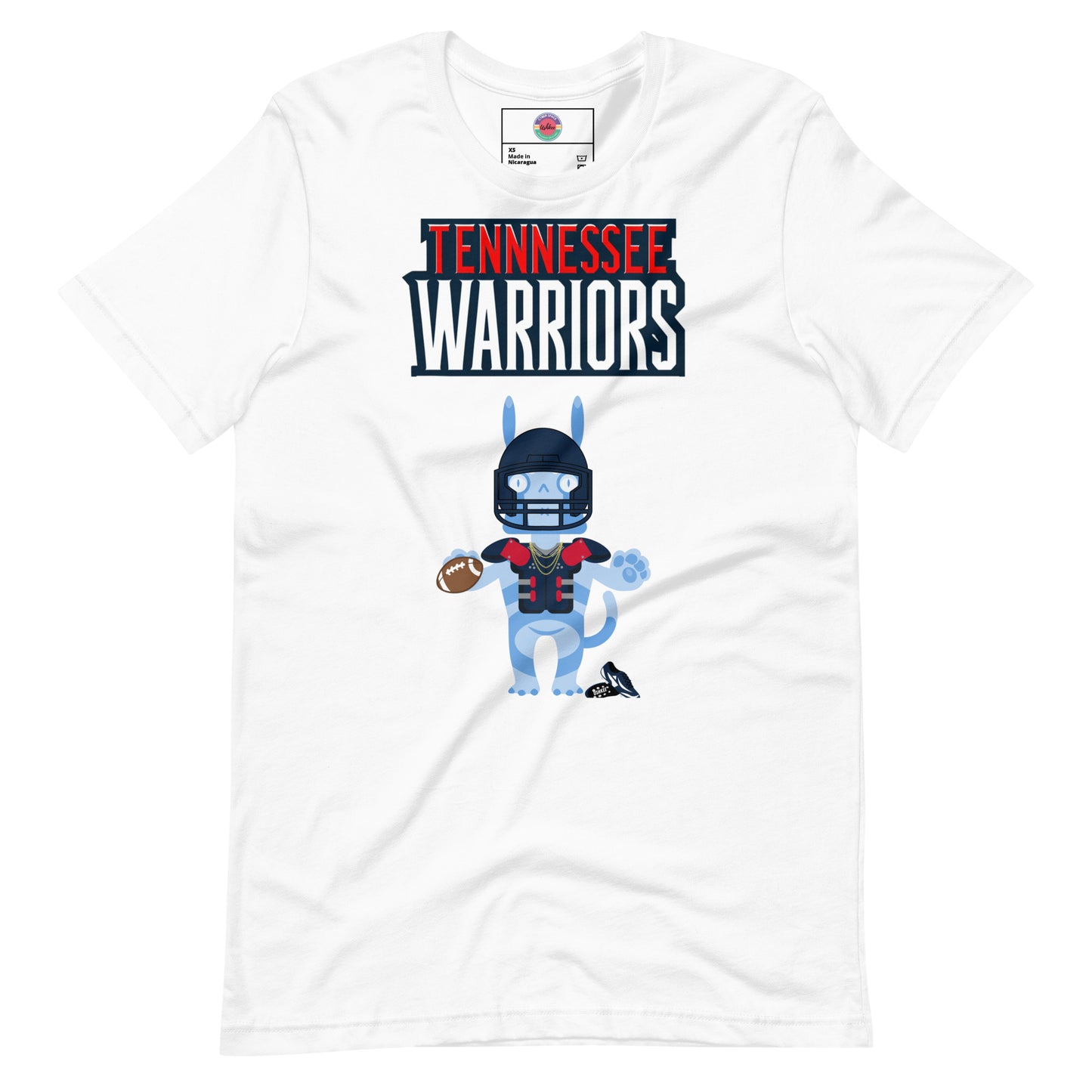 Tennessee Warriors F Unisex t-shirt