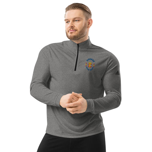 Ushkee Iron Man Adidas Quarter zip pullover