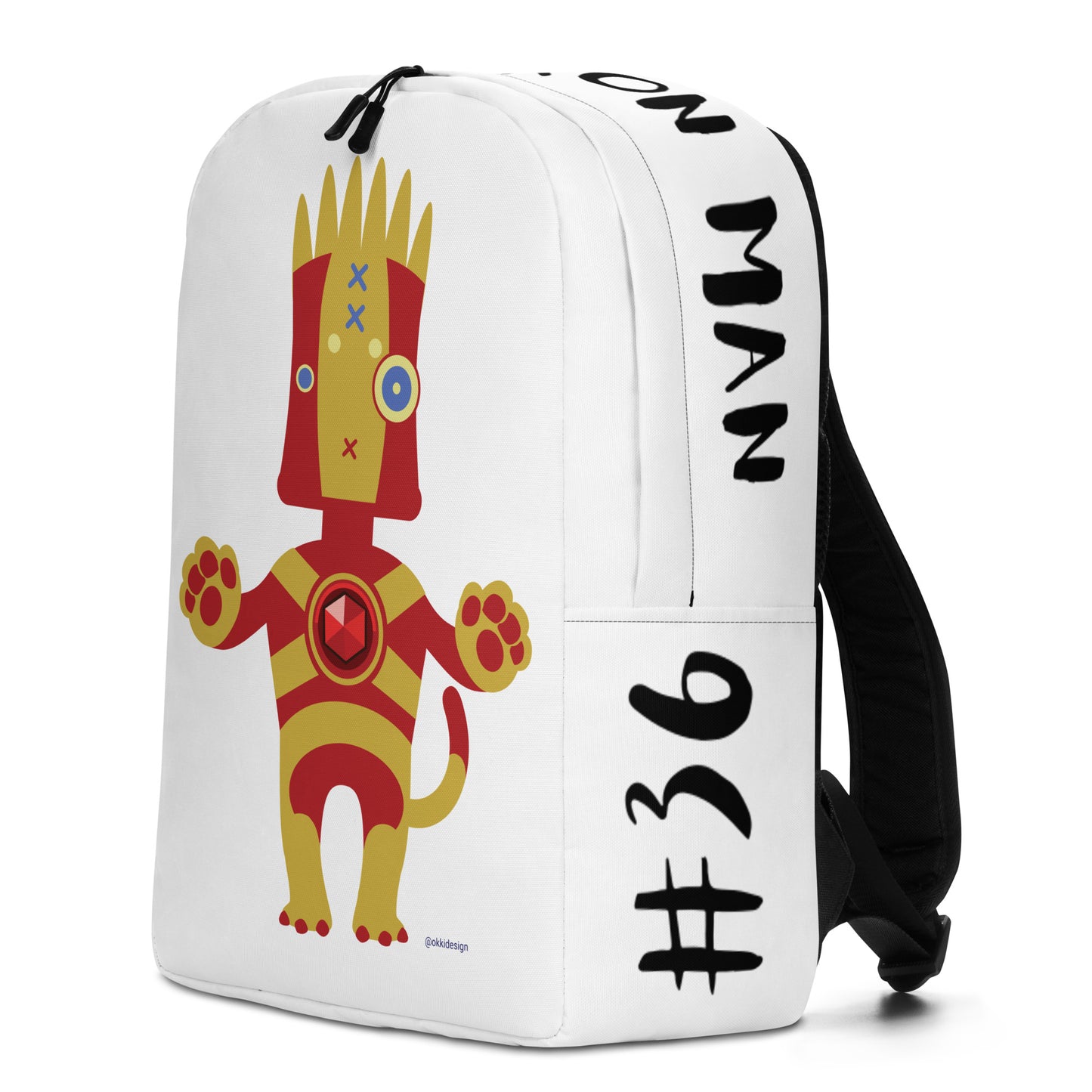 UshKee Iron Man Minimalist Backpack