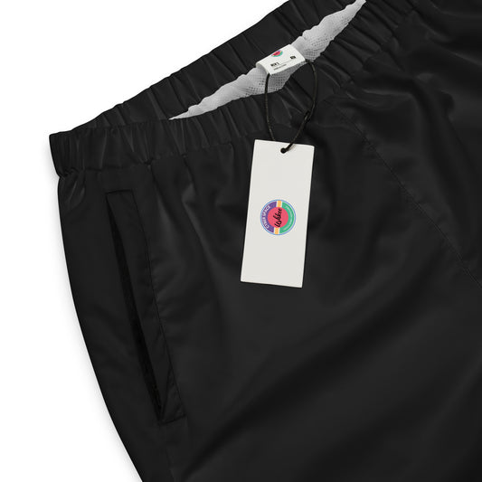 Ushkee Iron Man women's black track pants