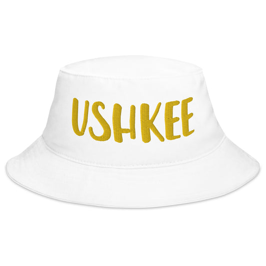 Ushkee Yellow Bucket Hat