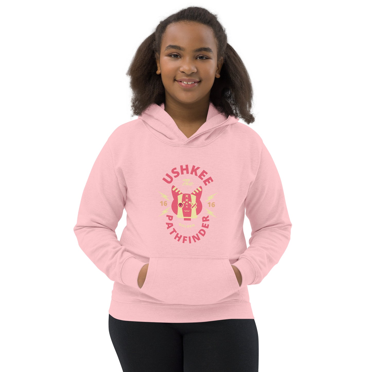 Ushkee Golden Pathfinder Kids Hoodie