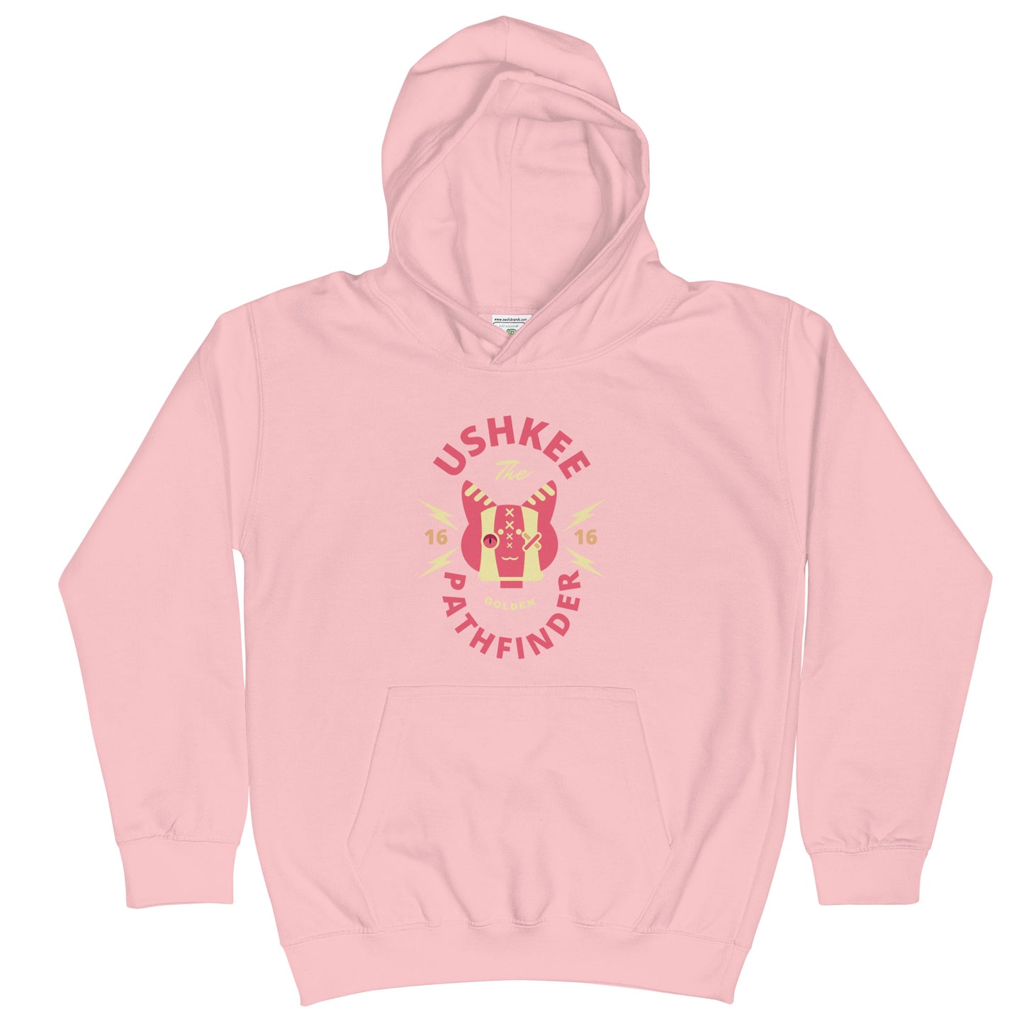 Ushkee Golden Pathfinder Kids Hoodie