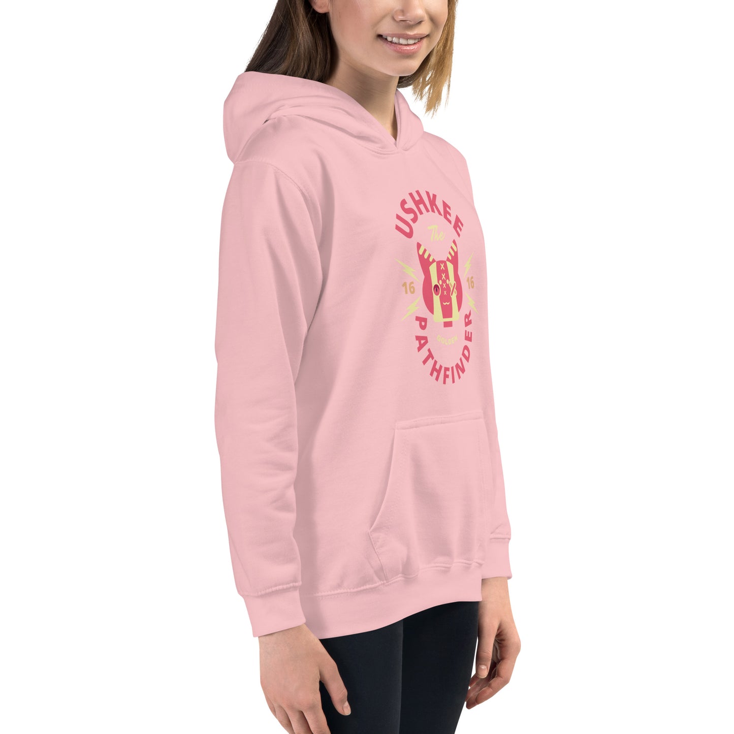 Ushkee Golden Pathfinder Kids Hoodie