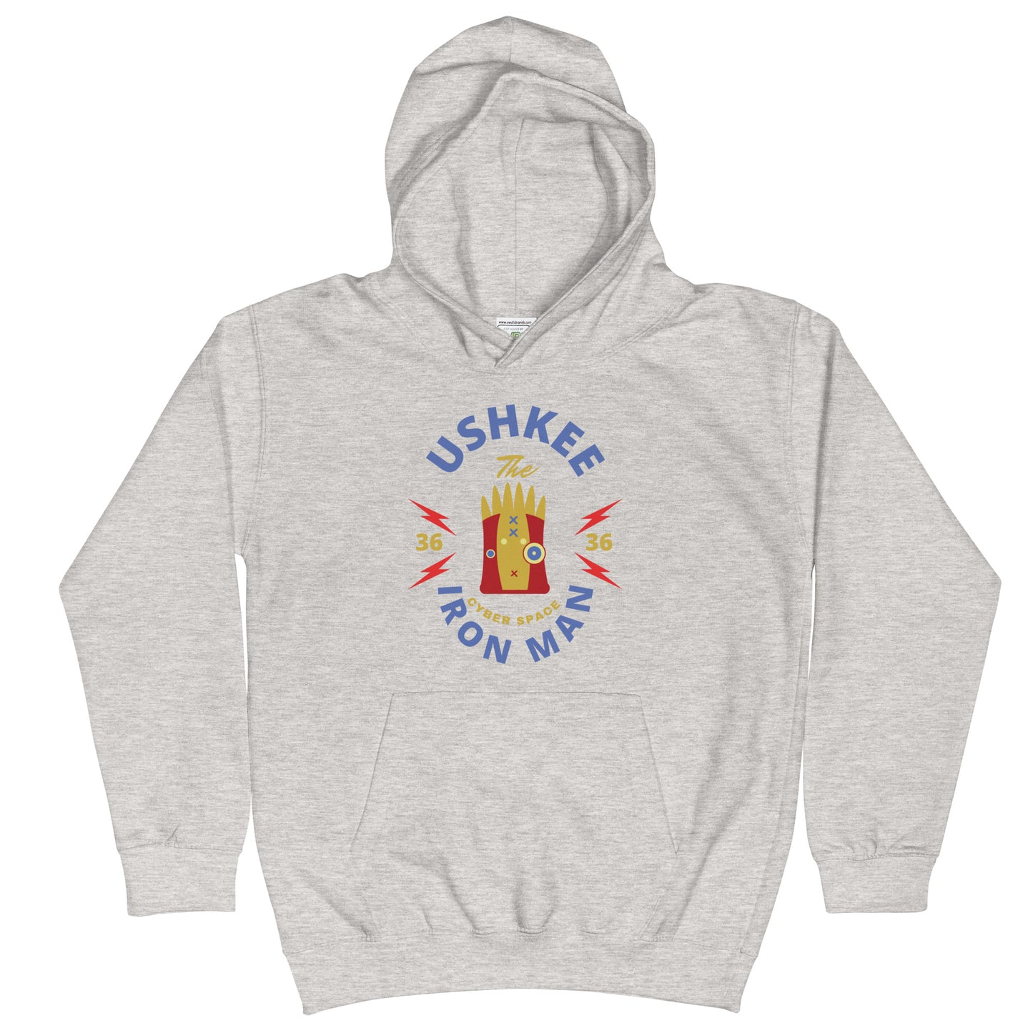 Ushkee Iron Man Kids Hoodie