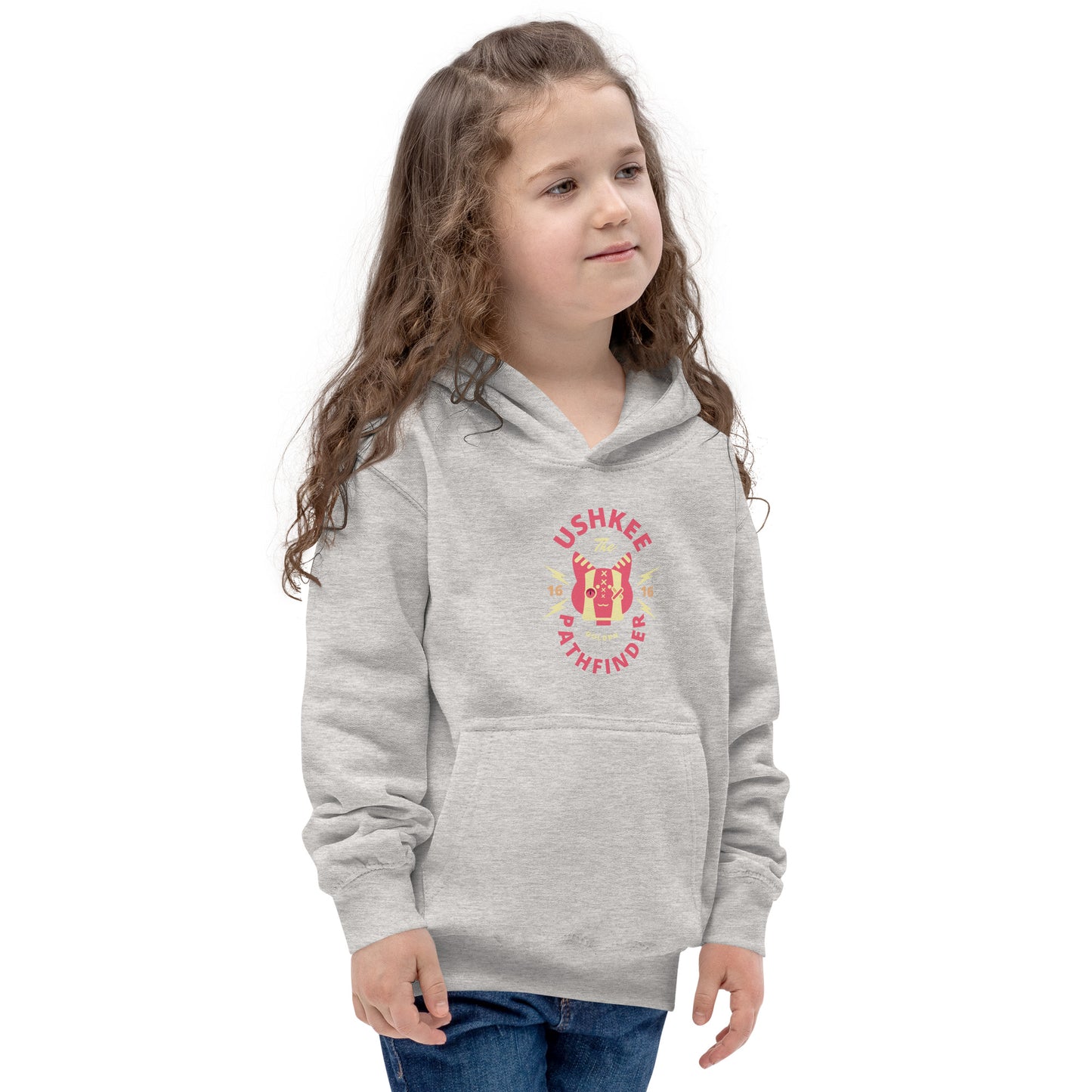 Ushkee Golden Pathfinder Kids Hoodie