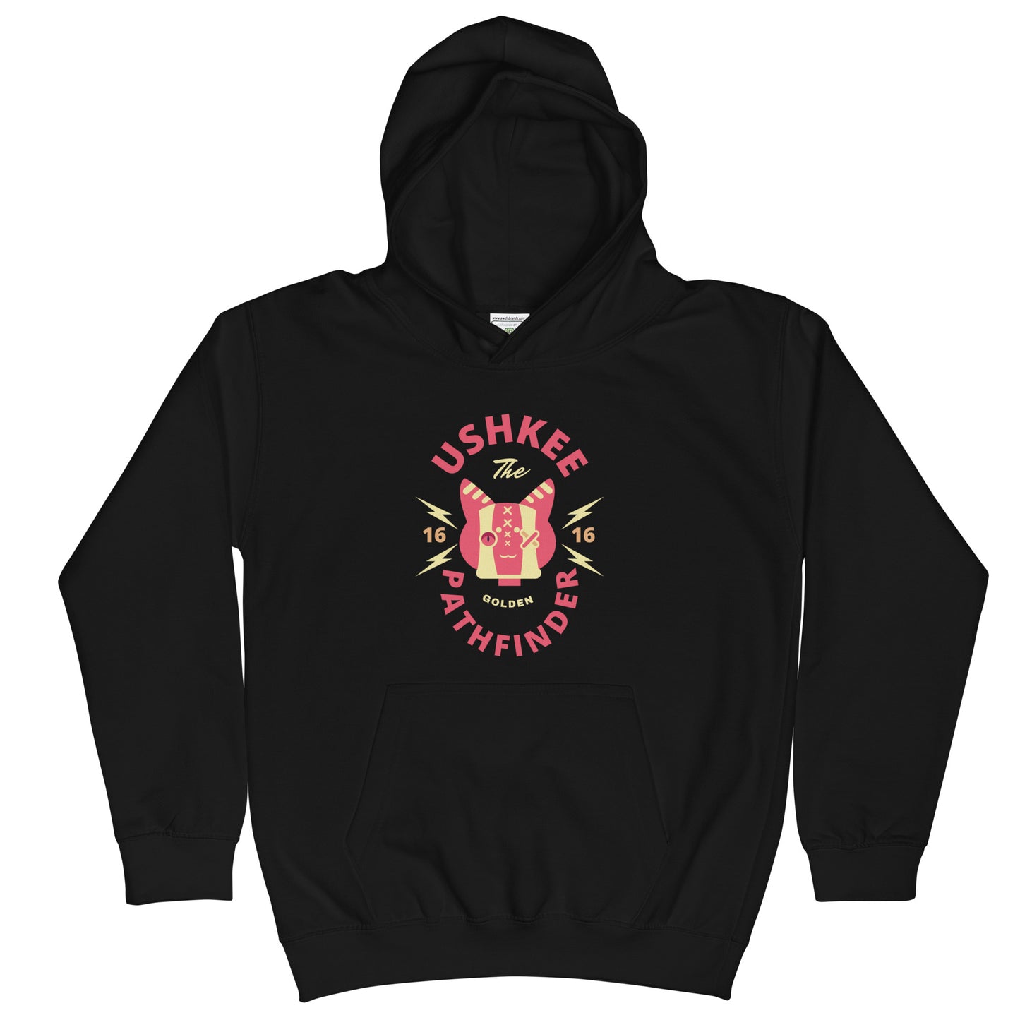 Ushkee Golden Pathfinder Kids Hoodie