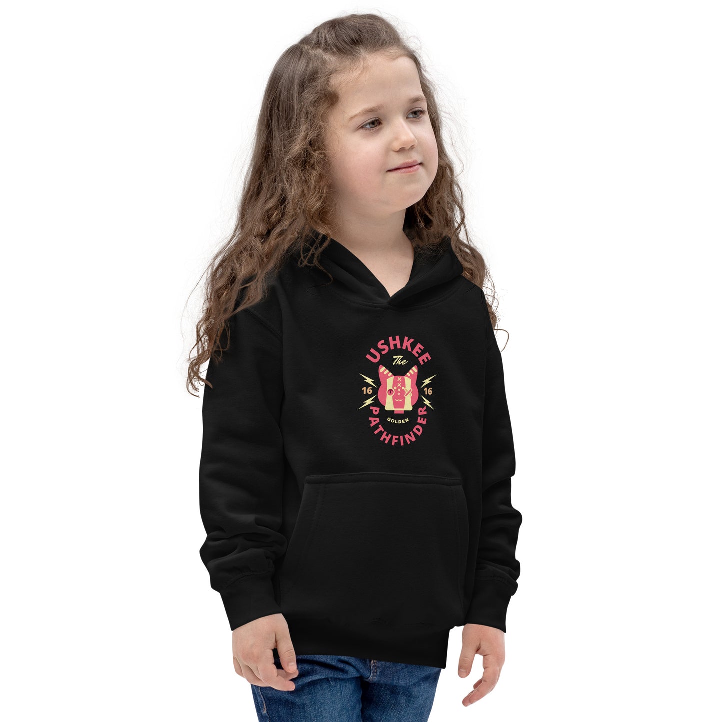 Ushkee Golden Pathfinder Kids Hoodie