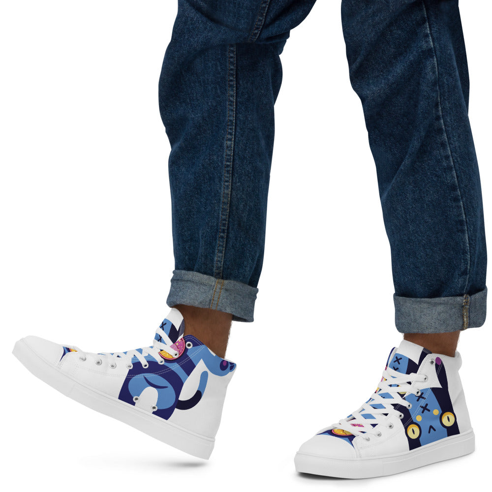 UshKee Scout #7 Men’s high top canvas shoes