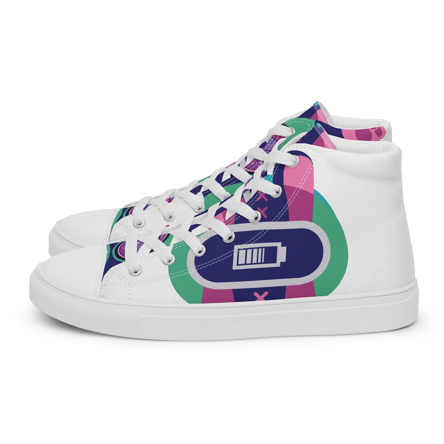 UshKee Pilot 1 #23 Men’s high top canvas shoes