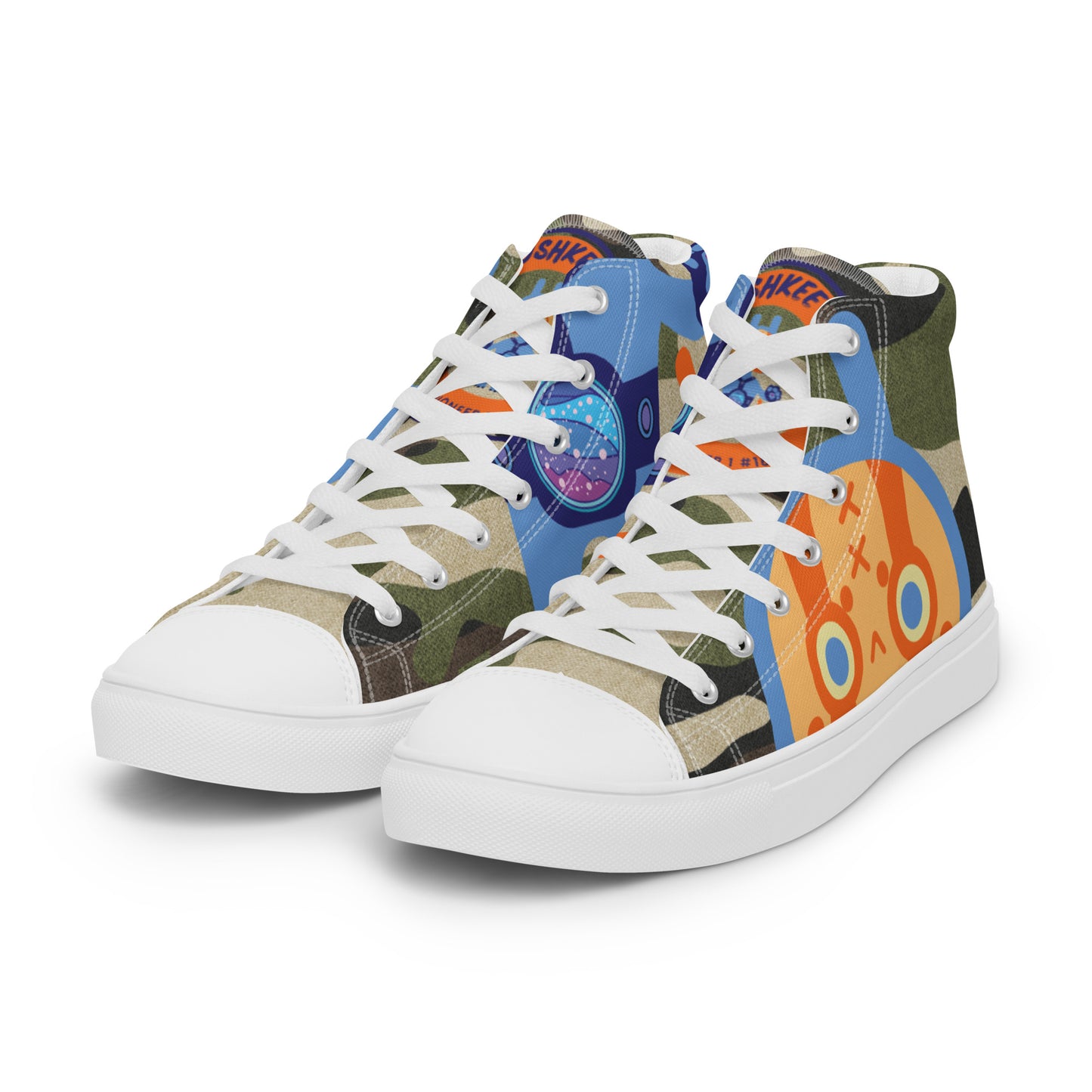 Ushkee Army Pioneer 1 Men’s high top canvas shoes