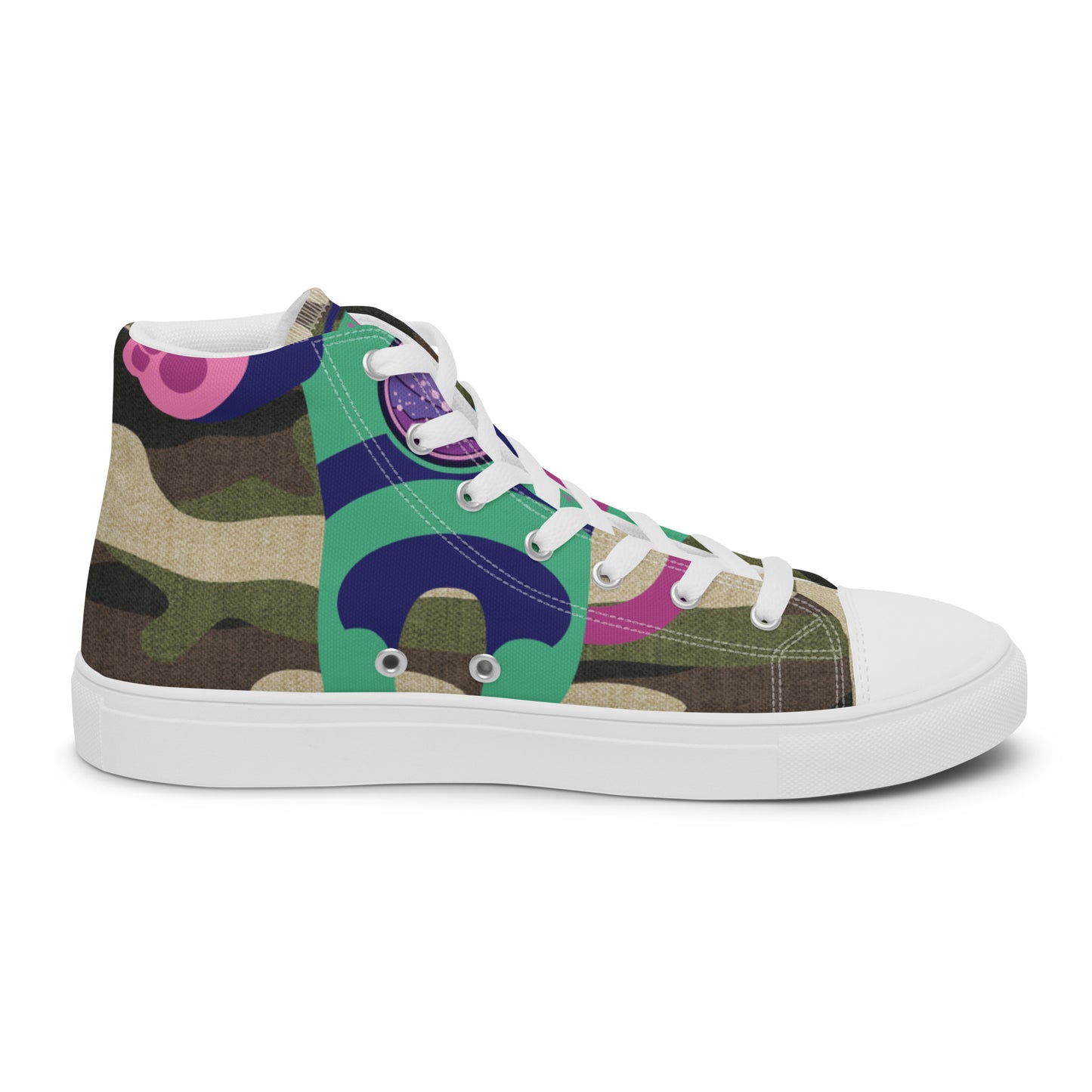 Ushkee Army Pilot 1 Men’s high top canvas shoes