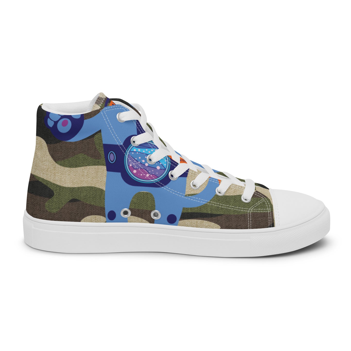 Ushkee Army Pioneer 1 Men’s high top canvas shoes