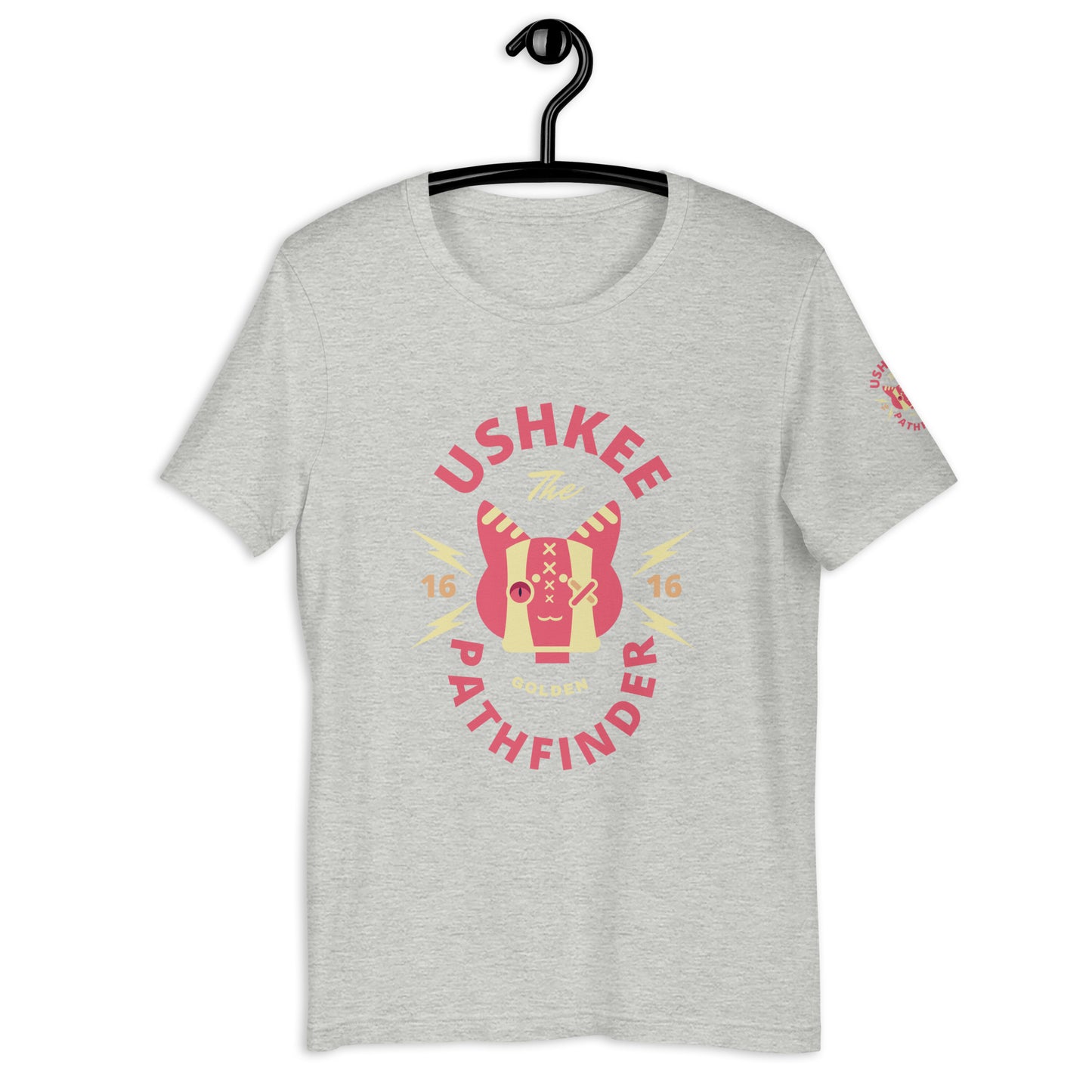 Ushkee Golden Pathfinder Headshot Unisex t-shirt