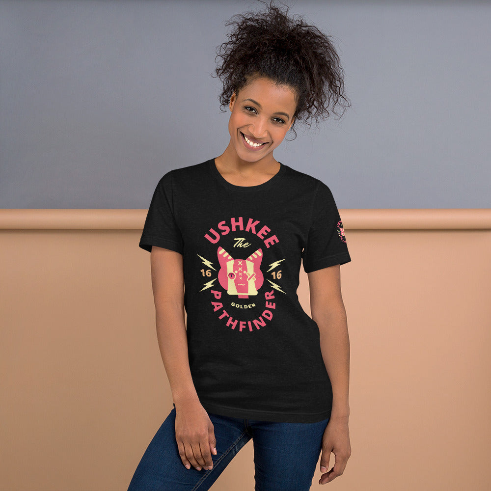 Ushkee Golden Pathfinder Headshot Unisex t-shirt