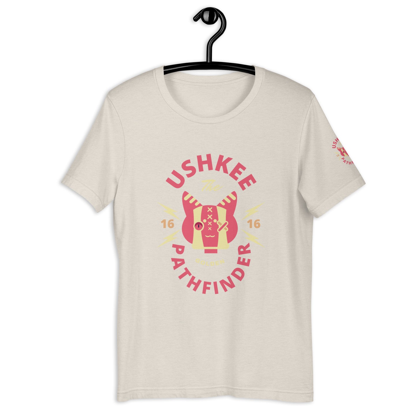 Ushkee Golden Pathfinder Headshot Unisex t-shirt