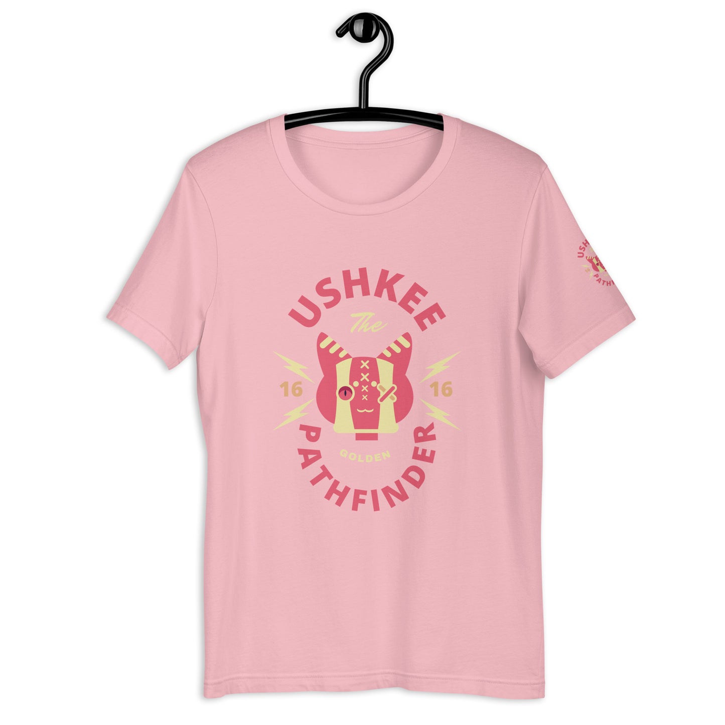 Ushkee Golden Pathfinder Headshot Unisex t-shirt