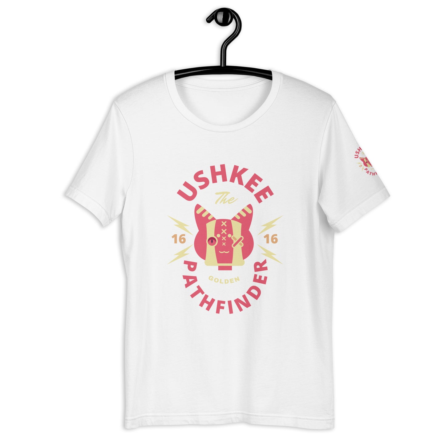 Ushkee Golden Pathfinder Headshot Unisex t-shirt